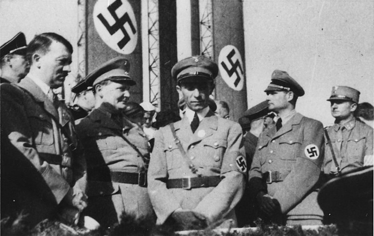 Hitler, Göring, Goebbels and Hess